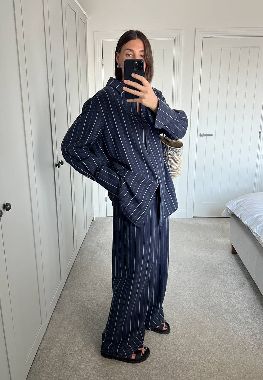 Striped Cape Style Co-Ord